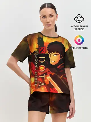 Женская пижама с шортами / DOTA: Кровь дракона
