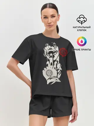 Женская пижама с шортами / Алукард HELL