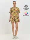Женская пижама с шортами / Баскетбол