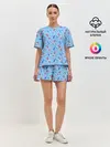 Женская пижама с шортами / Биатлон