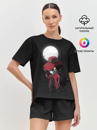 Женская пижама с шортами / Маленький Алукард