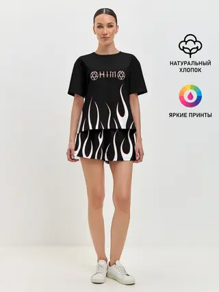 Женская пижама с шортами / HIM.