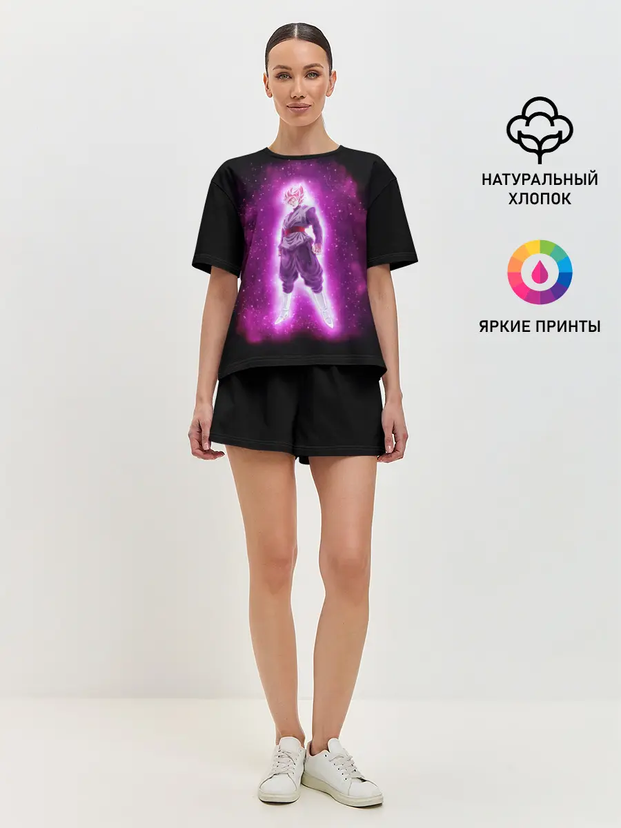 Женская пижама с шортами / Goku super saiyan