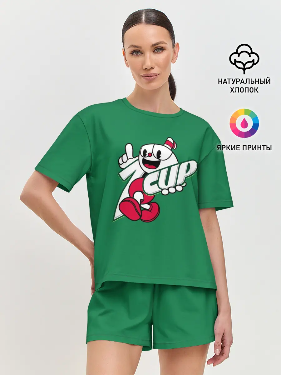 Женская пижама с шортами / 7CUP