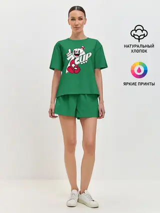 Женская пижама с шортами / 7CUP