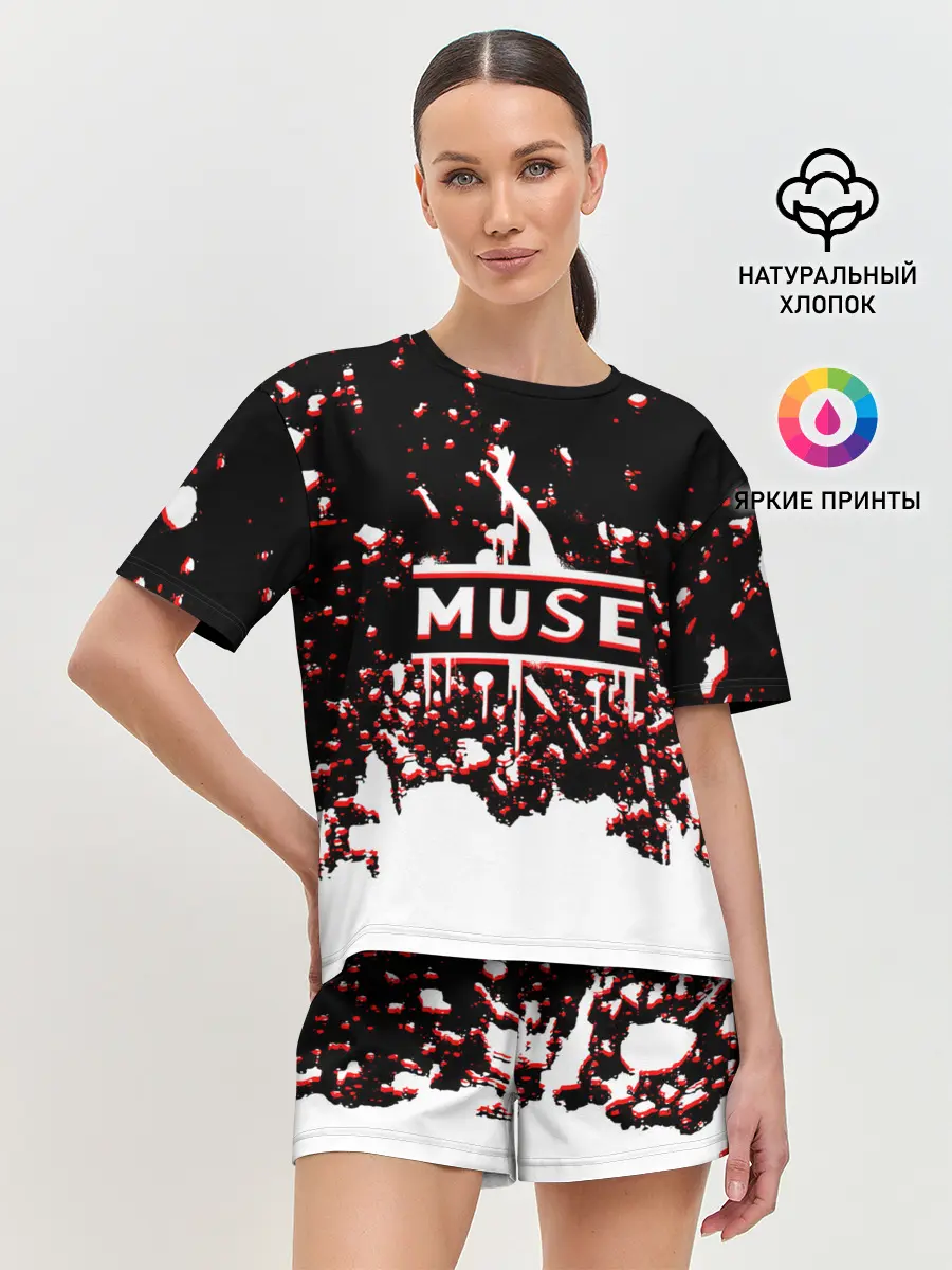 Женская пижама с шортами / muse.