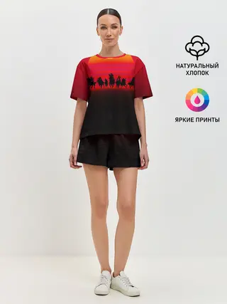 Женская пижама с шортами / read dead