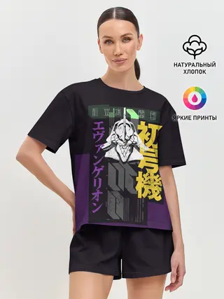 Женская пижама с шортами / Evangelion EVA 01