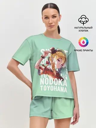 Женская пижама с шортами / Bunny and Mai