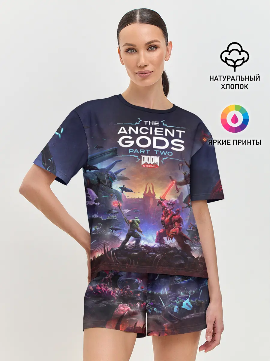 Женская пижама с шортами / DOOM Eternal: The Ancient Gods