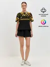 Женская пижама с шортами / Цветы