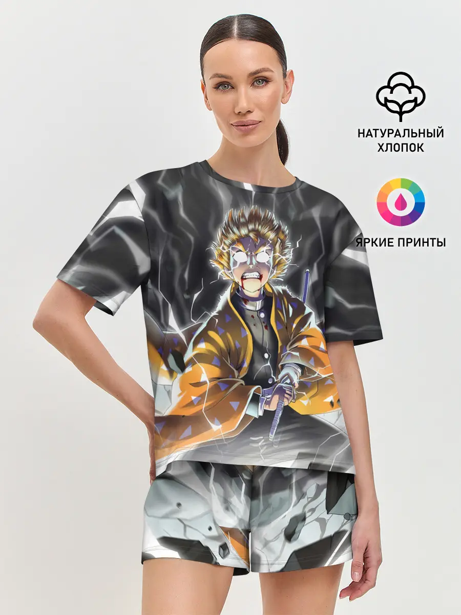 Женская пижама с шортами / ЗЕНИЦУ | ZENITSU | KNY