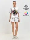 Женская пижама с шортами / Гию Танджиро Незуко