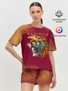 Женская пижама с шортами / Танджиро и Незуко Камадо