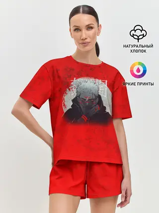 Женская пижама с шортами / МАГИЧЕСКАЯ БИТВА | SUKUNA