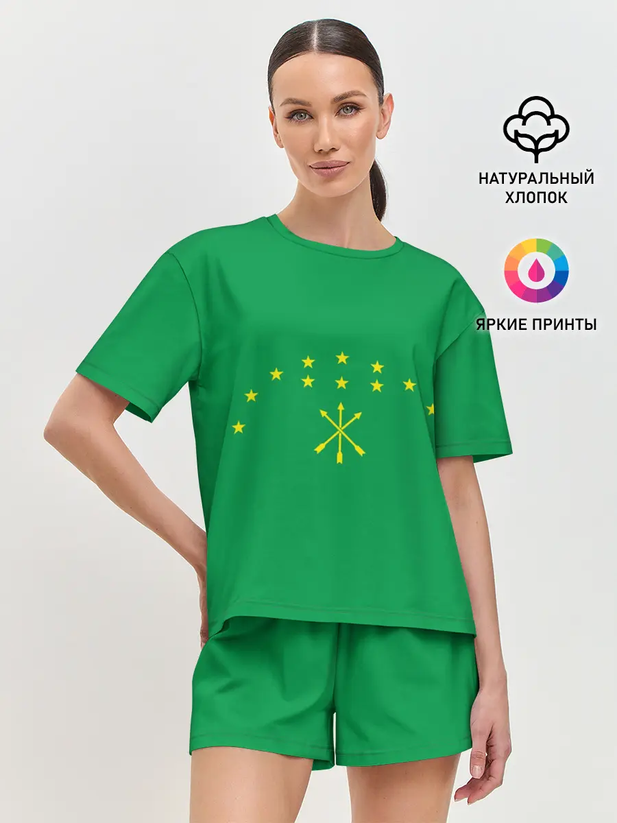 Женская пижама с шортами / Адыгея
