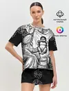 Женская пижама с шортами / Манас Баатыр