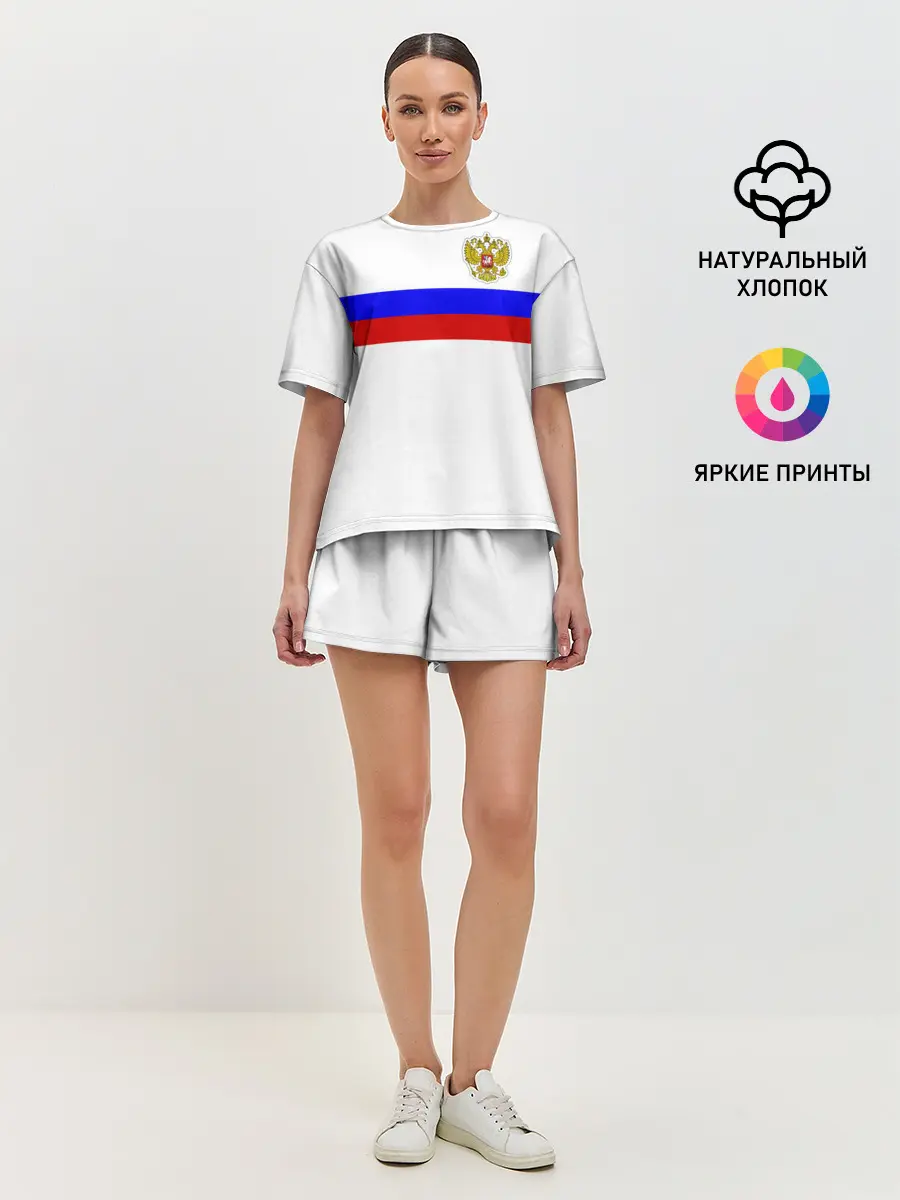 Женская пижама с шортами / СБОРНАЯ РОССИИ 2021