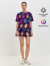 Женская пижама с шортами / Japanese pattern