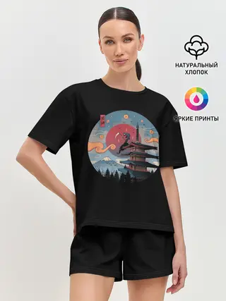 Женская пижама с шортами / Shinigami
