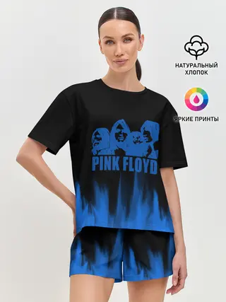Женская пижама с шортами / pink rloyd