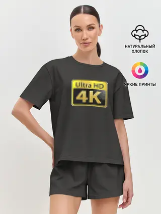 Женская пижама с шортами / UltraHD