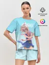 Женская пижама с шортами / Кохаку Доктор Стоун