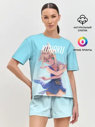 Женская пижама с шортами / Кохаку Доктор Стоун