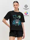 Женская пижама с шортами / У меня 9 жизней