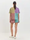 Женская пижама с шортами / Burlap Patchwork