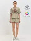 Женская пижама с шортами / Капхейд/caphead