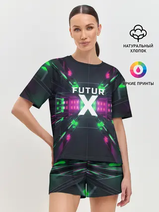 Женская пижама с шортами / FuturX