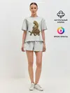 Женская пижама с шортами / Тише едешь... А впрочем...