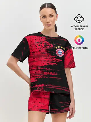 Женская пижама с шортами / BAYERN MUNCHEN.
