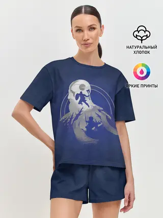 Женская пижама с шортами / Gods family