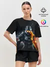 Женская пижама с шортами / Halo x Battlefield