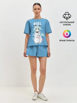 Женская пижама с шортами / Ноэль / Noel / Небесный метод