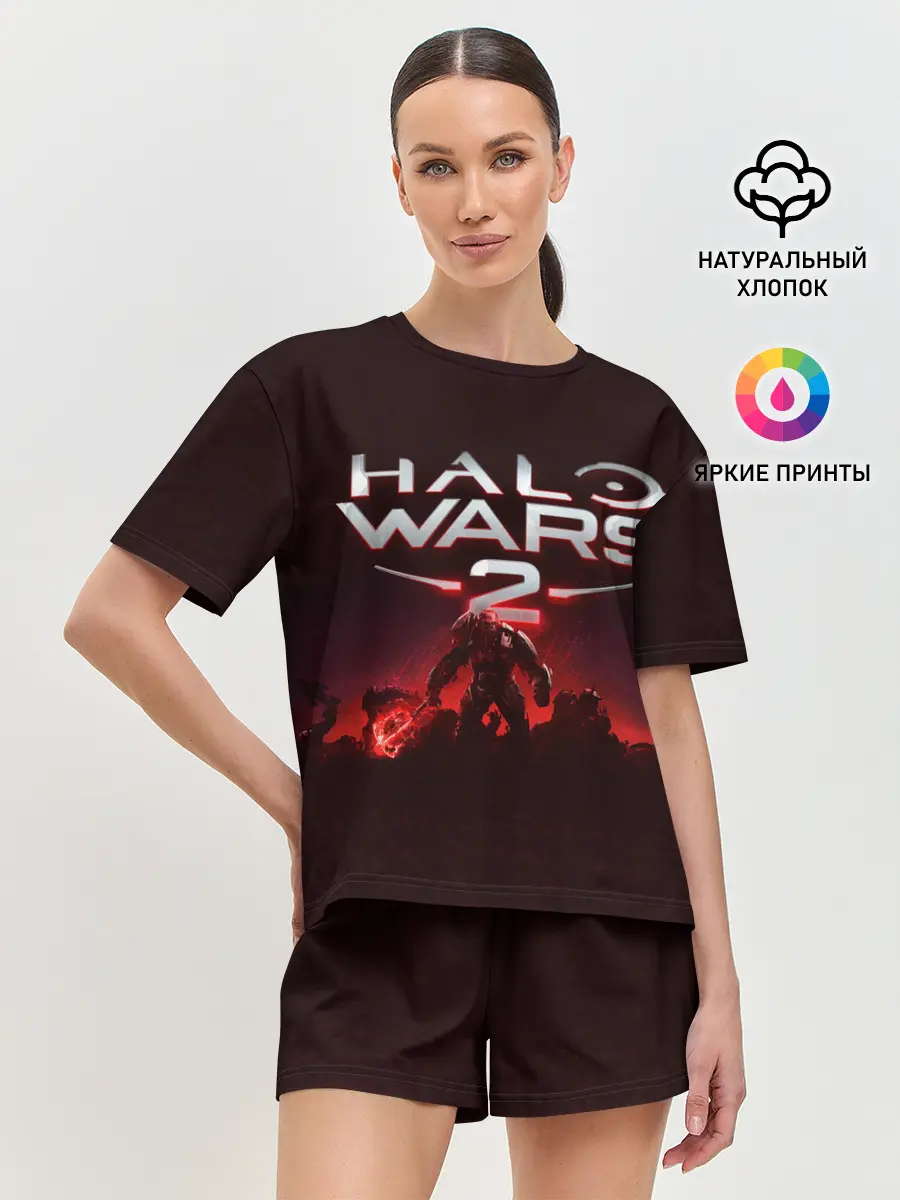 Женская пижама с шортами / Halo Wars 2