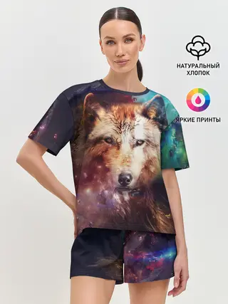Женская пижама с шортами / WOLF