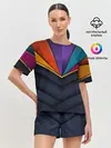 Женская пижама с шортами / 3D luxury