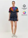Женская пижама с шортами / 3D luxury