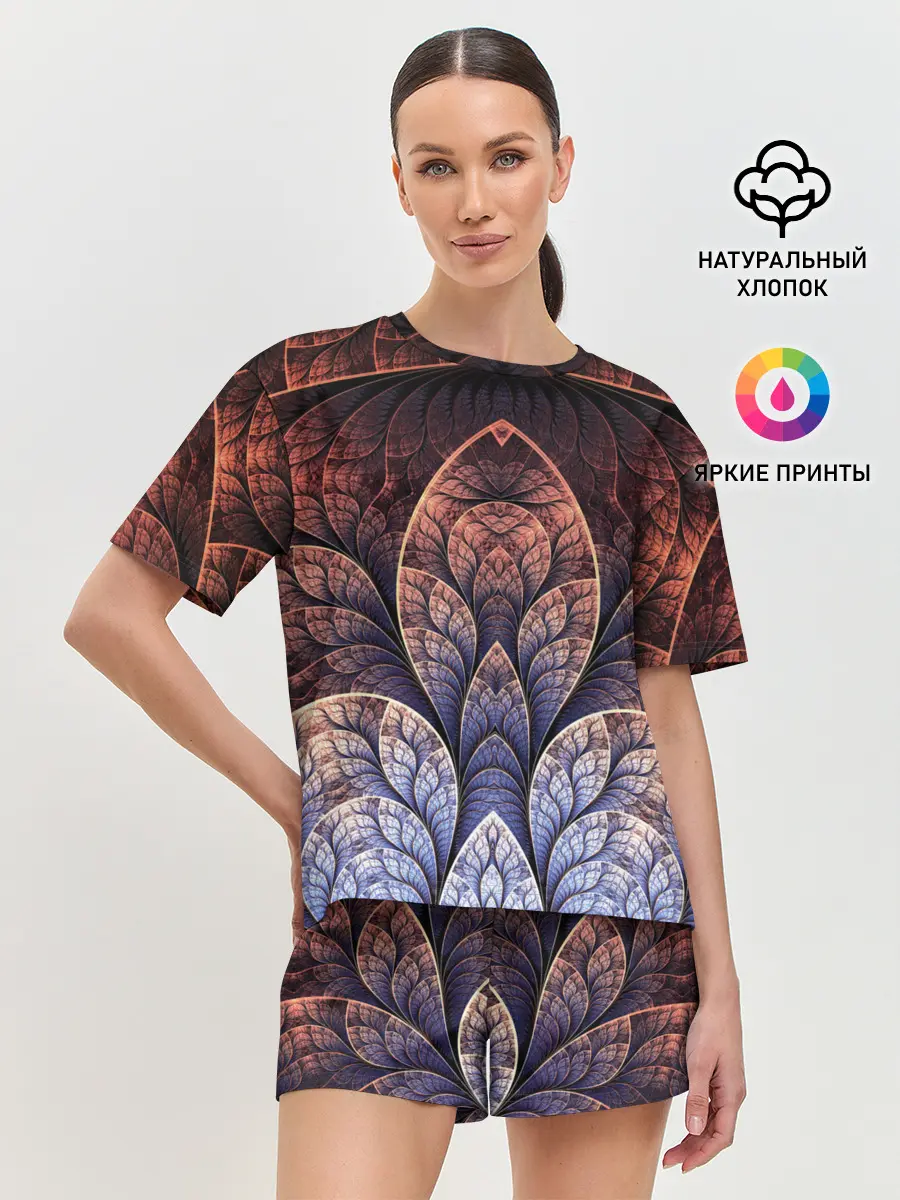 Женская пижама с шортами / LOTUS