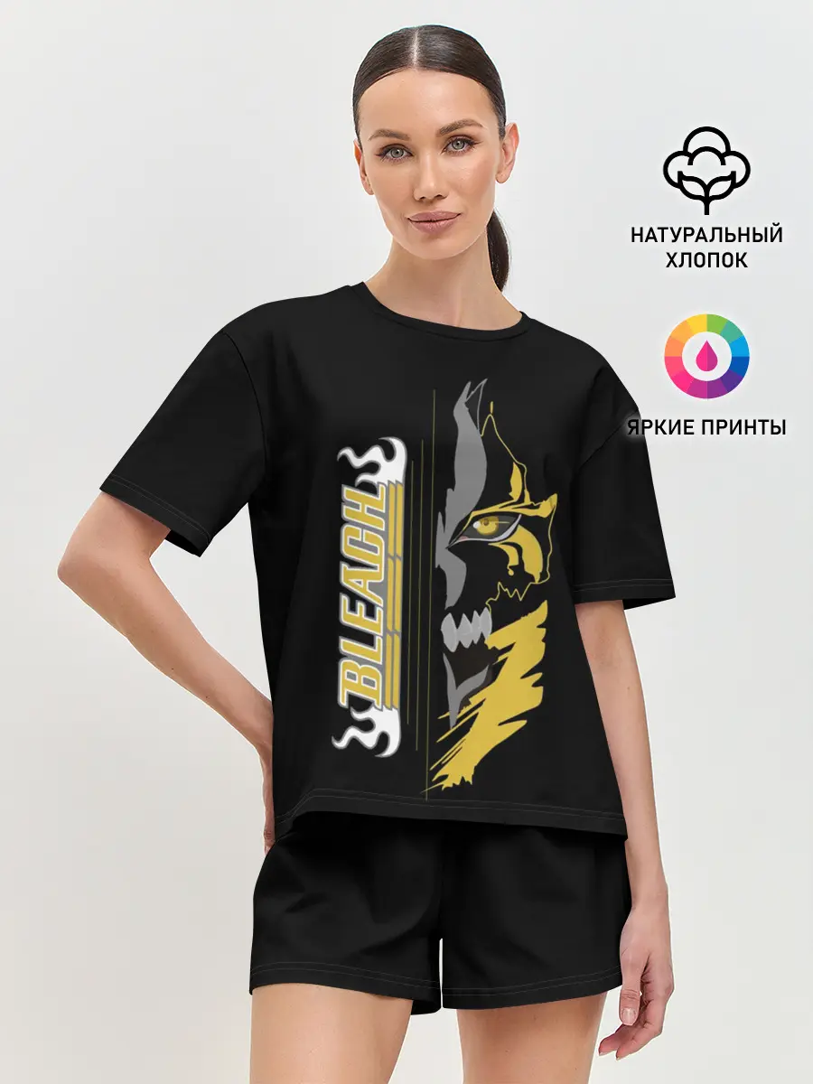 Женская пижама с шортами / Shinigami mask Bleach