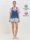 Женская пижама с шортами / Котенок в кармане