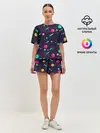 Женская пижама с шортами / Космические движения комет