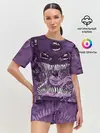 Женская пижама с шортами / Инопланетное чудовище