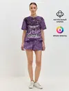 Женская пижама с шортами / Инопланетное чудовище