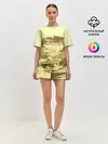 Женская пижама с шортами / Пустыня