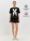 Женская пижама с шортами / X