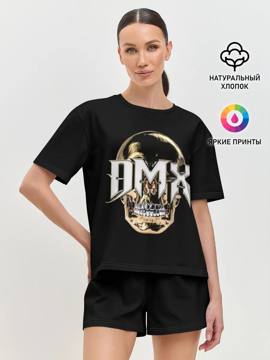 Женская пижама с шортами / DMX Skull